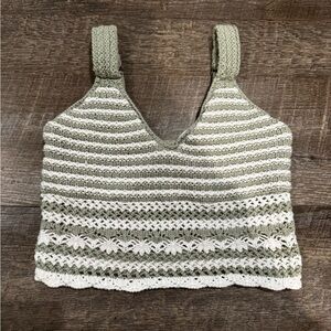 Striped Knit Tank Top